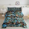Tree Branches Comforter Set for Kids Boys Girls Wild Hunting Leaf Comforter Twin Size Bedding Set Bedroom Decor Nature Theme
