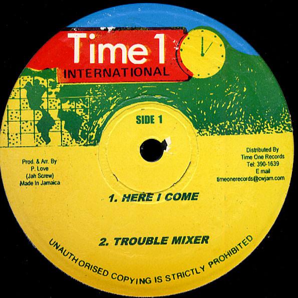 

12inch Record BARRINGTON LEVY - Here I Come TR009 Time 1 Internat Jamaica Reggae, Ska & Dub Used