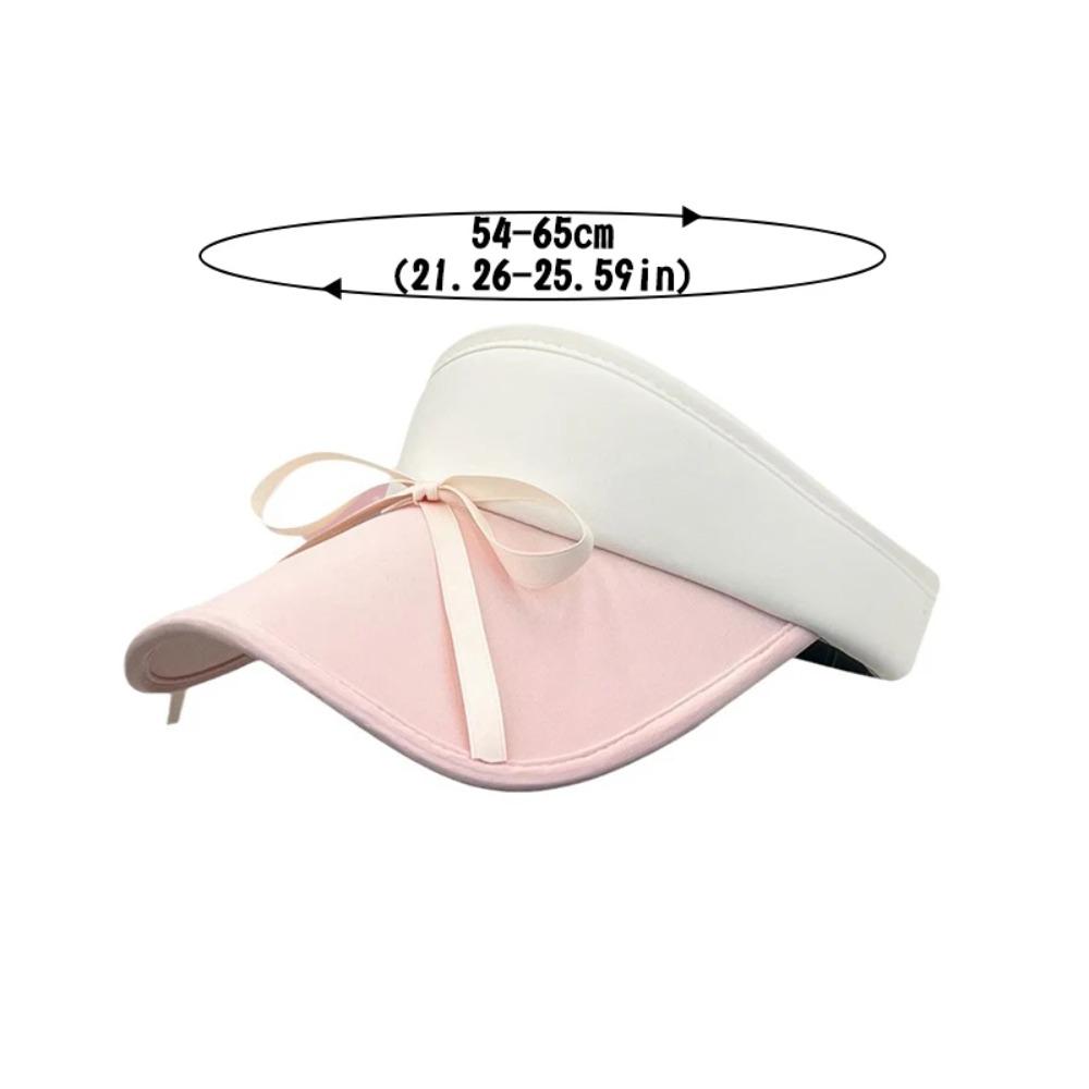 Atmungsaktiver Damen Sonnenhut Verstellbare Visor-Kappe Schlichte Sport-Sonnenhüte Sommer