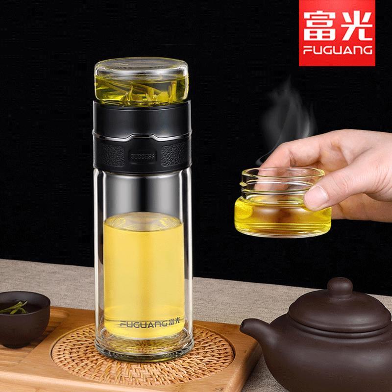 FUGUANG Xuan Ya Tea Infuser Glass Tumbler