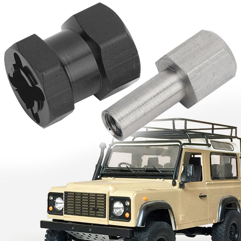 RC Extension Wheel Hex Hub Driver Adapter Fit for D90 AX10 CC01 SCX10 F350