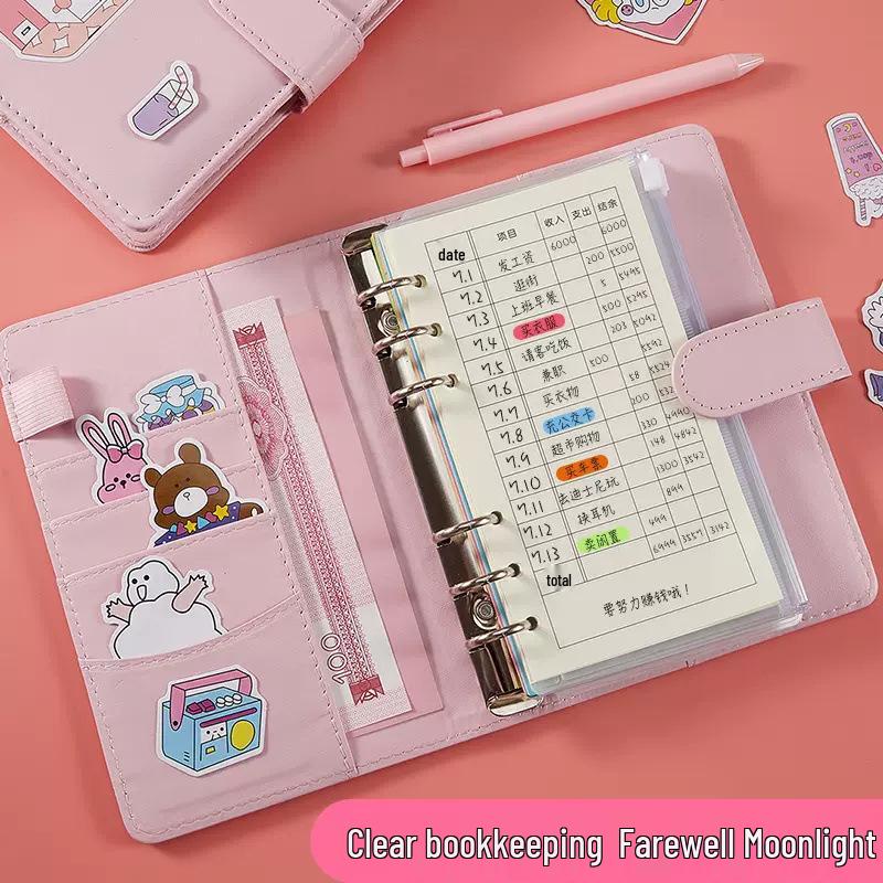 

Macaron Style Budget Planner: Korean Cash Diary & Kids Expense Notebook