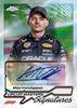 2024 Topps Chrome Formula 1 КВАЛИФИКАЦИОННЫЙ КРУГ Ящик для круга Формулы 1 Chrome Квалификационный круг Ящик для круга Формулы 1