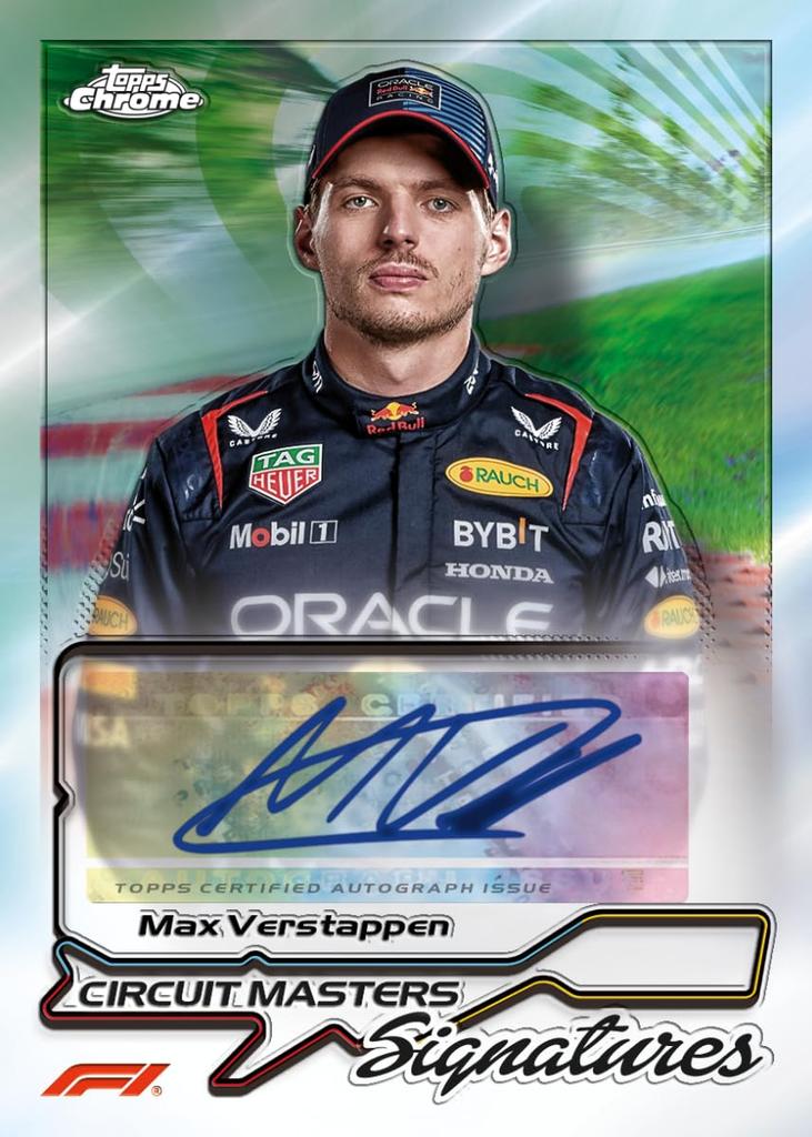 2024 Topps Chrome Formula 1 КВАЛИФИКАЦИОННЫЙ КРУГ Ящик для круга Формулы 1 Chrome Квалификационный круг Ящик для круга Формулы 1