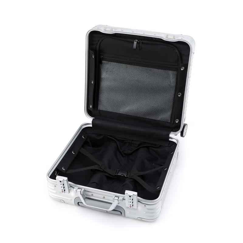 JOURHEY SHI 18-inch Aluminum Magnesium Alloy Carry-On Suitcase