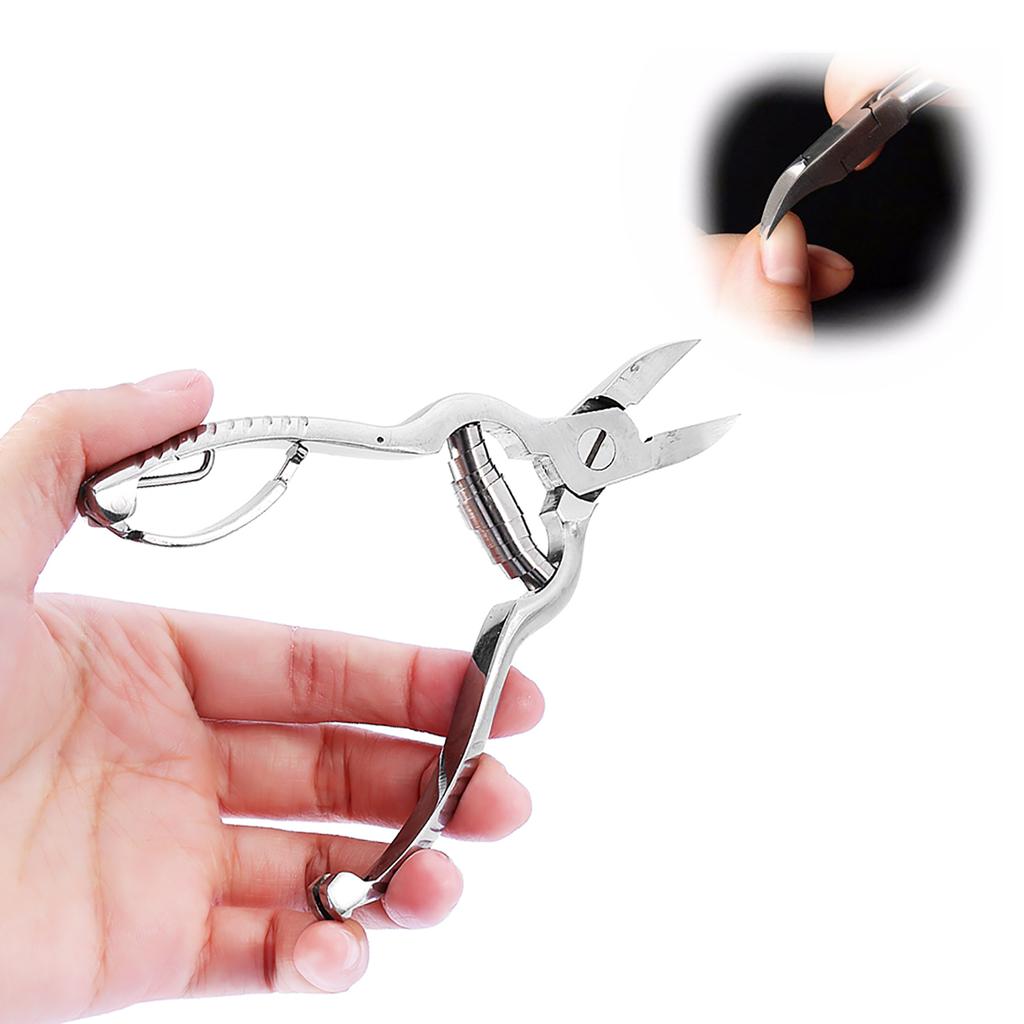 Stainless Steel Toe Finger Cuticle Nipper Manicure Clipper Pedicure Tool
