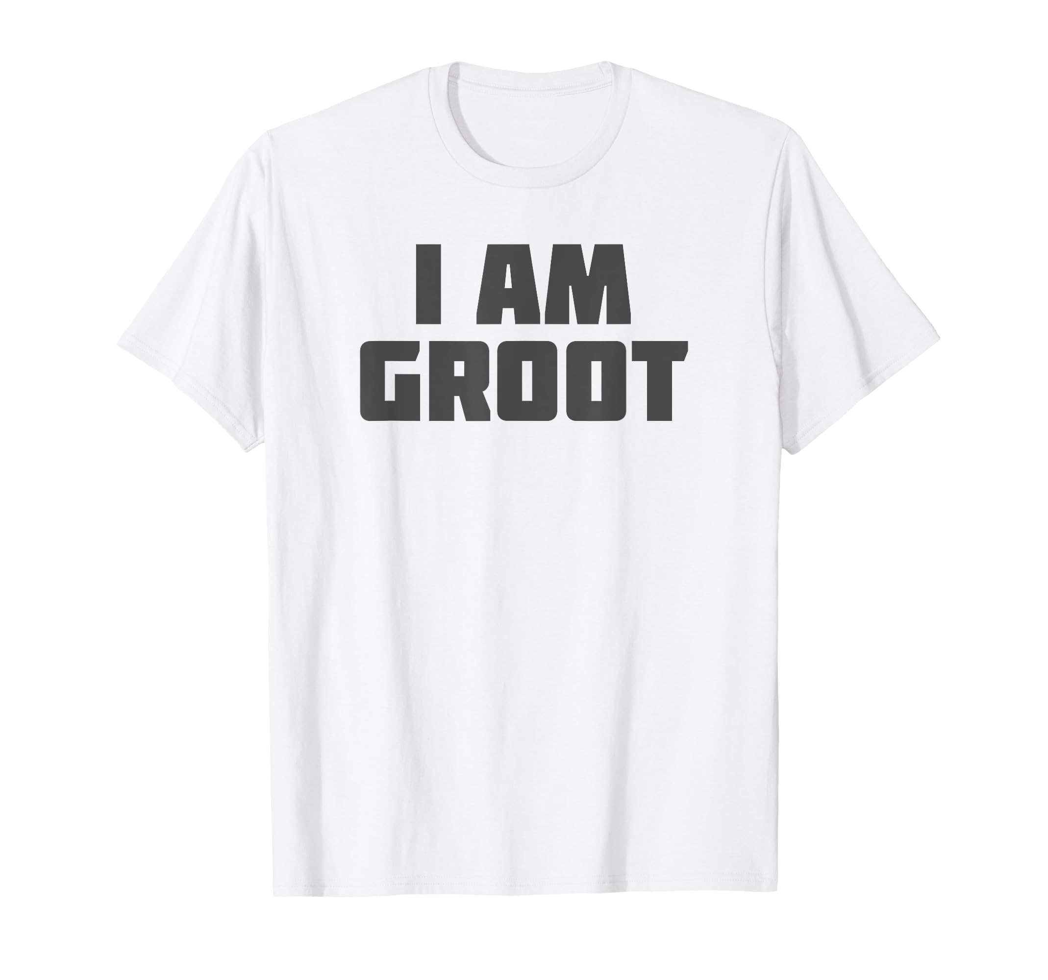

Marvel Guardians of the Galaxy I Am Groot Distressed Text T-Shirt белый