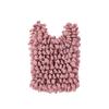 Eco-Friendly Retractable Tote: Large-Capacity Pleated Shopping Bag with High-Value Design