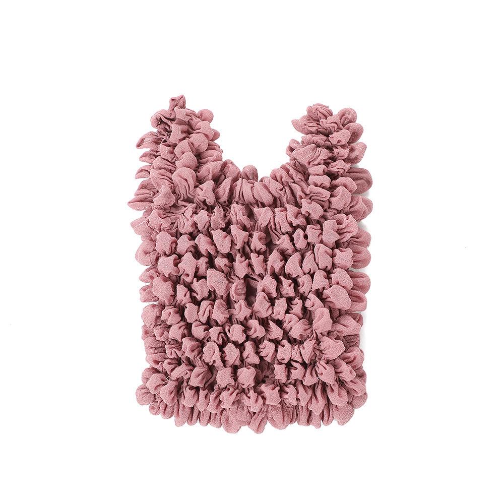 Eco-Friendly Retractable Tote: Large-Capacity Pleated Shopping Bag with High-Value Design