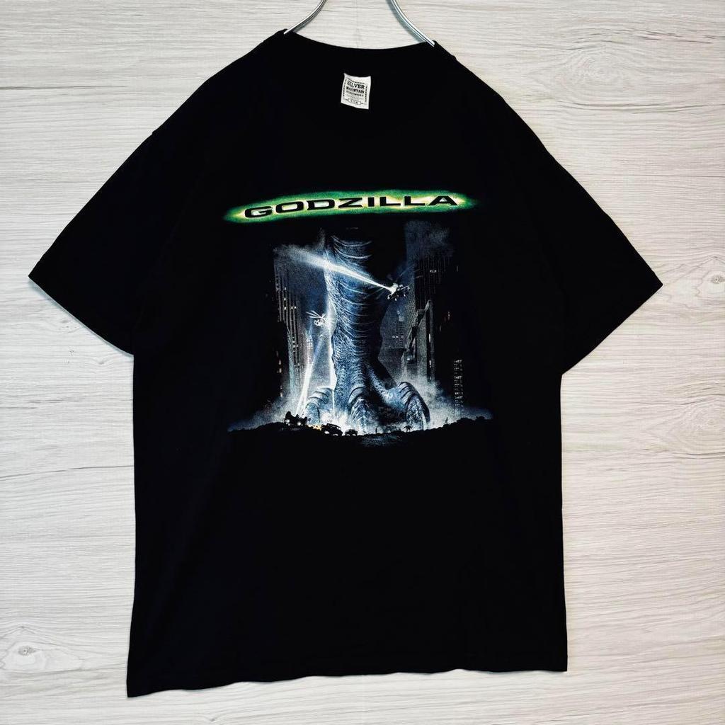 [USED] Hard to find GODZILLA T-shirt, size L, movie, overseas