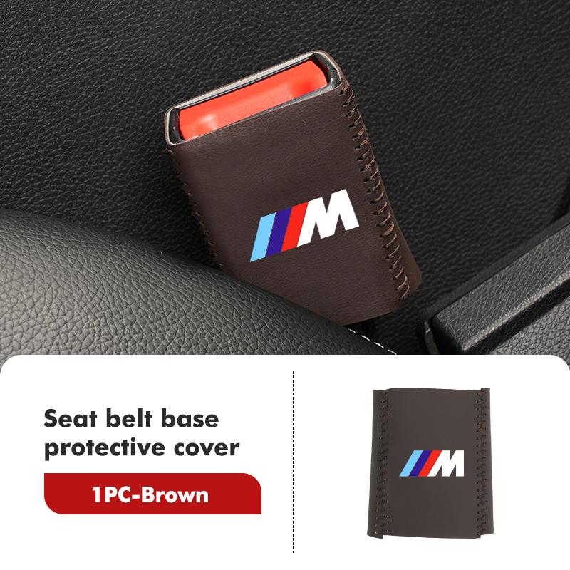 For BMW Car Belt Buckle Plug Protective Cover Interior Accessories E70 E91 E30 G30 E53 M3 M5 X6 X4 X7 E92 E93 X1 X3 X5