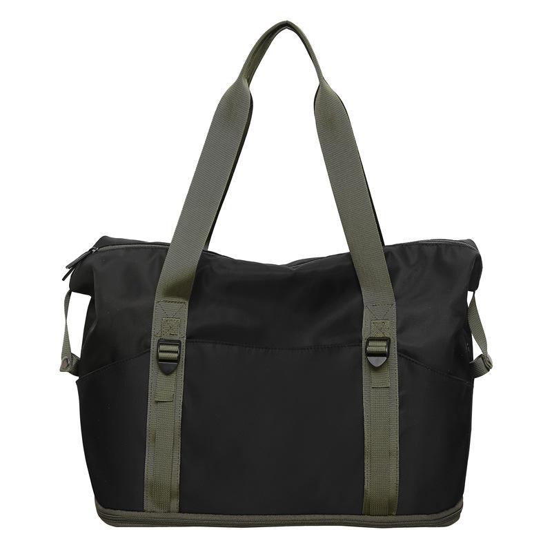 

Take A Yoga Pad Yoga Bag Out. It Has A Large Capacity and Expandable Hand-held Travel Bag with A Handle чёрный