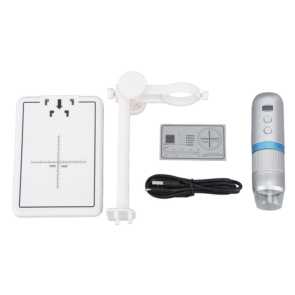 MS4 Wireless Handheld Digital Microscope 1000X Portable USB WiFi Microscope for IPhone for Android