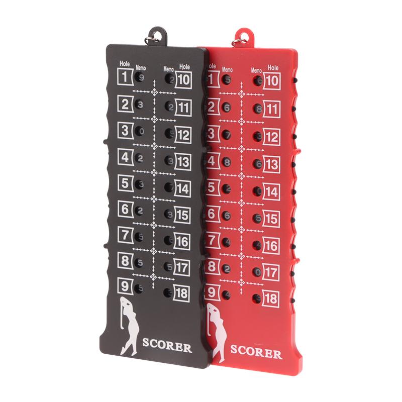 18 Hole Golf Stroke Putt Score Counter Golf Score Indicator With Keychain Golf Training Practice Competition Accessories