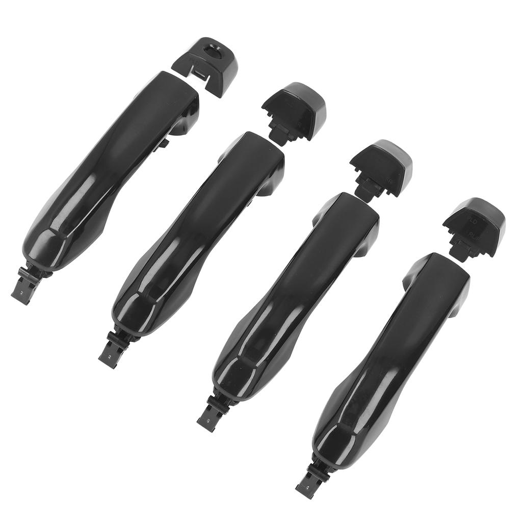 4PCSSet Exterior Door Handles with Caps 69217?60150?C0 Replacement for 4Runner 2010?2014