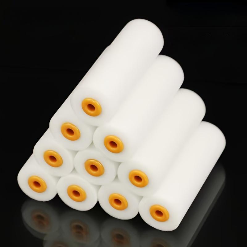 10pz Rulli in Spugna per Pittura - Design Goffrato per Pollice per Pitture al Lattice ad Acqua e Olio, Applicazione Senza Tracce