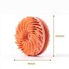 Double-sided Soft Bristle Shower Brush Silicone Cleaning Body Shampoo Brush Massage Multi-functional Bath Brush For Exfoliation