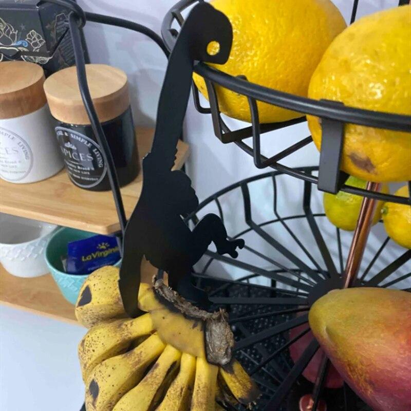 Ściana Kuchni Drzwi Metalowy Hak Wieszak na Klucze Dekoracja w Kształcie Ogonu Kota Małpy Uchwyt Stojak do Przechowywania Ubrań Bezszwowy Hak Narzędzie