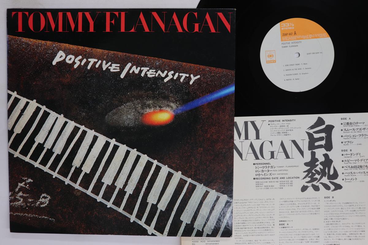 

LP Record TOMMY FLANAGAN Positive Intensity 25AP447 CBS SONY 1977 Japan Jazz Used