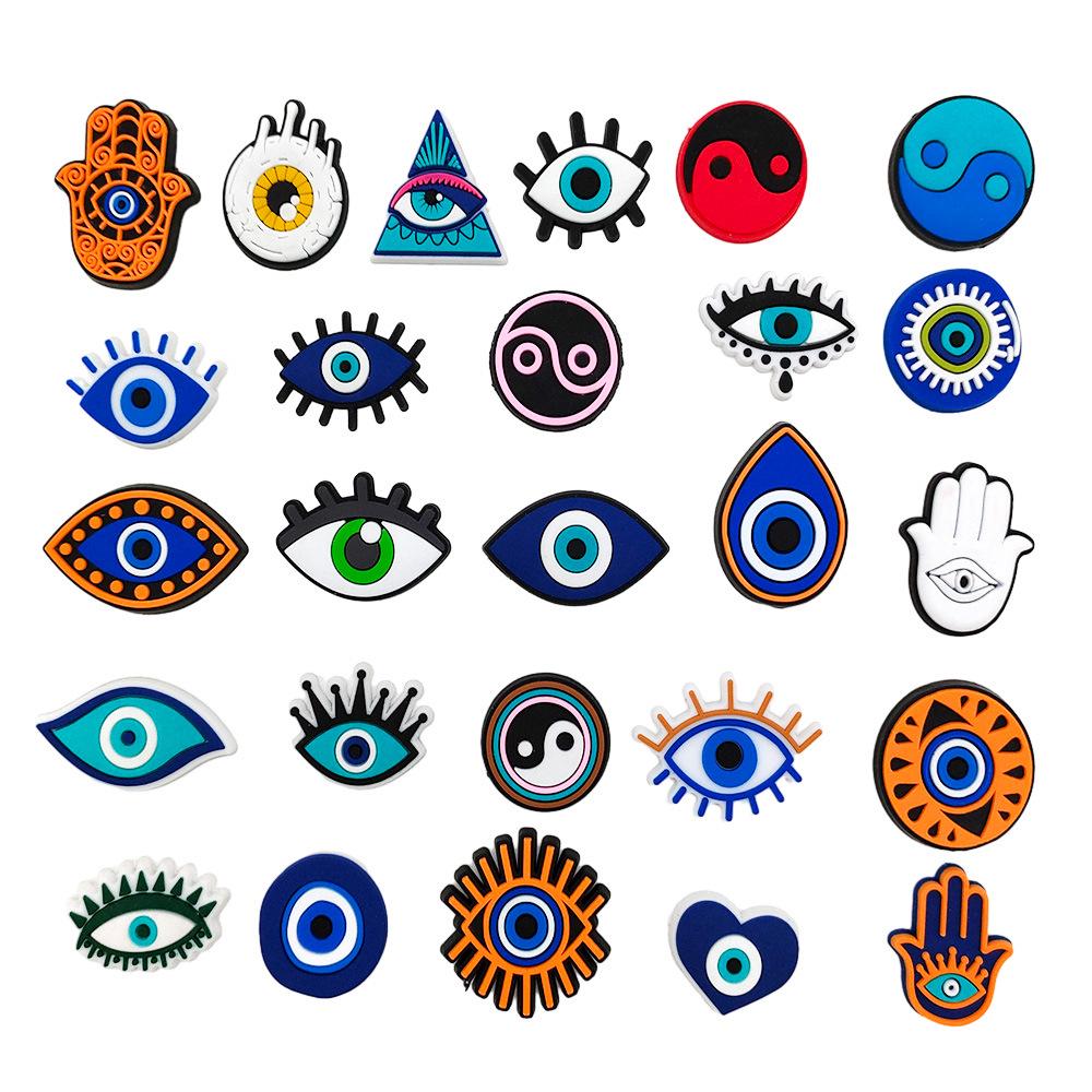 84 Exquisite Anime Shoe Charms: Soft Rubber Buckles for DIY Clogs and Cute Decorations