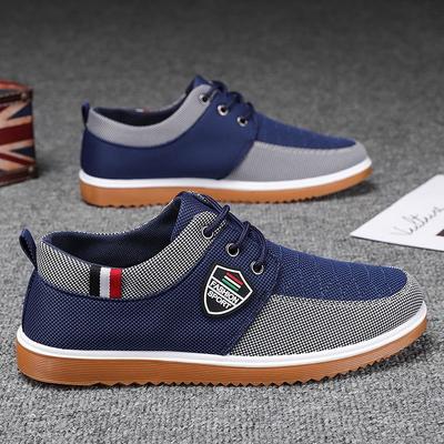 Pantofi Casual Bărbați Ușori Primăvară Toamnă Pânză Pantof Bărbătesc Adidași Plați la Vânzare Adulți Noutăți în Promovare Mărimea 44 Nu sunt din piele