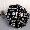 Dog Bone & Paw Print Round Sticker Decal for Cars, Laptops, or WallsUmbrella, Portable 3-Fold Compact Umbrella,Christmas Gift ES591