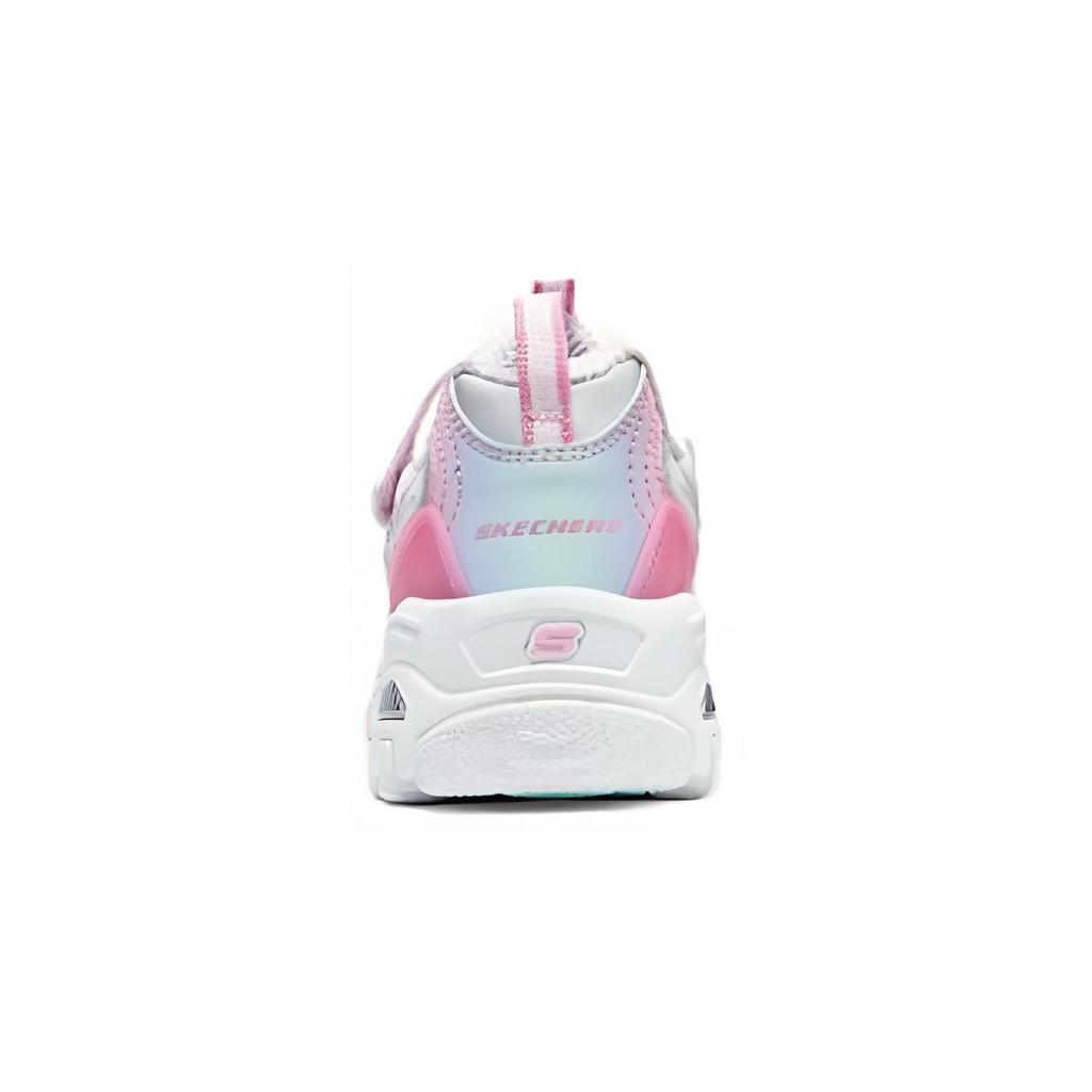 Skechers Comfortable Fashion Durable Low-Top Casual Shoes Kids sneaker White Pink 319035L-LVMT