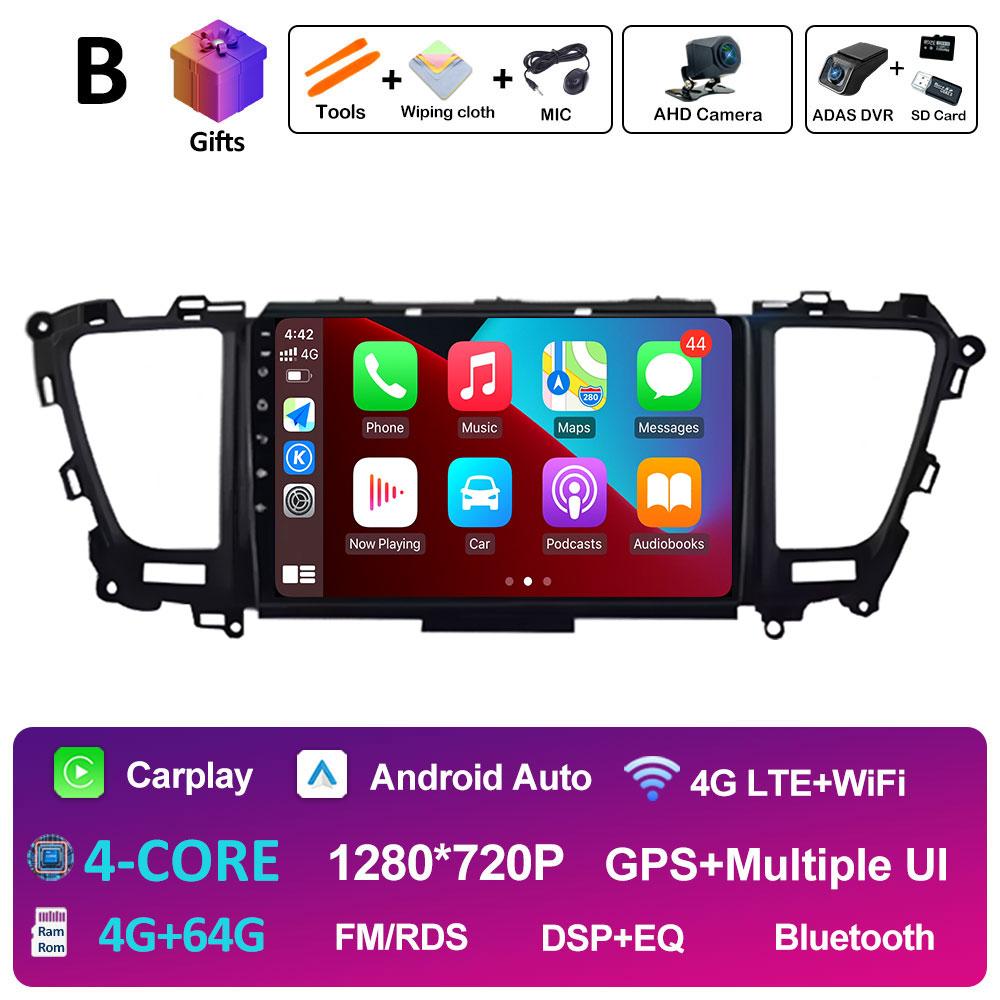 Intelligent System Navigation GPS For Kia Carnival YP Sedona 2014 2015 2016 2017 2018 2019 2020 Car Multimedia Player Head Unit