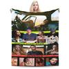 Comfortable Euphorias Season 3 Blanket Merch Bed Decorative Throw Blankets Lightweight Fleece for Car