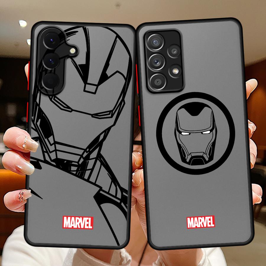 Case for Samsung Galaxy A73 A33 A34 A36 A17 A52 A52S A72 A53 A16 A15 A35 A14 A23 A54 A56 A55 Phone Cover Marvel Sipiderman