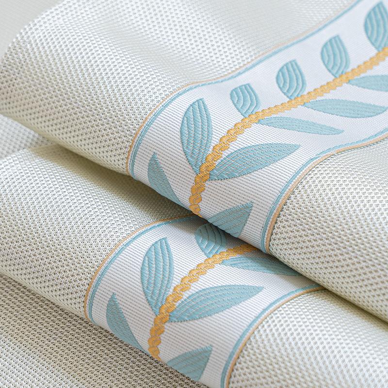 Ice Silk Sofa Cushion, Summer Mat, Non-Slip Seat Cushion, Advanced Sense  New Cream Wind Sofa Cover Cover Cloth