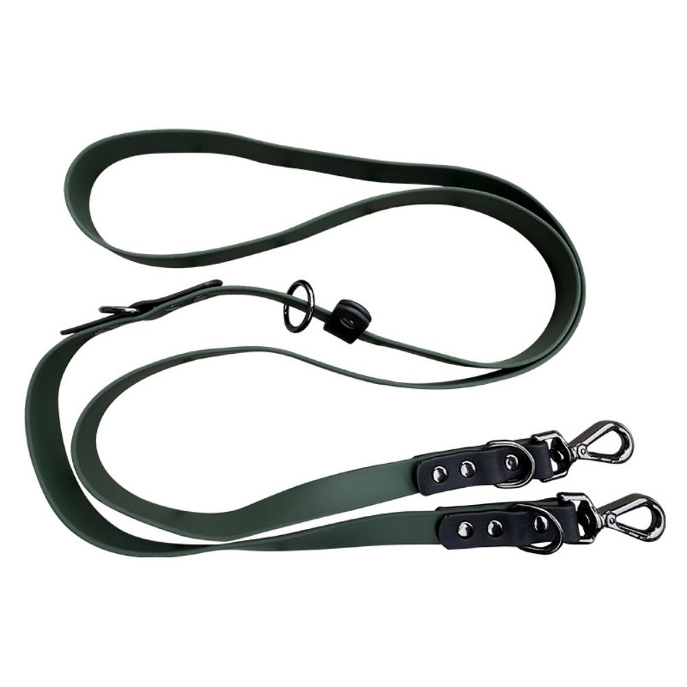 2.2M Dog Leash PVC Webbing Pet Traction Rope Wear-resistant Pet Double-ended Leash  Pet Training