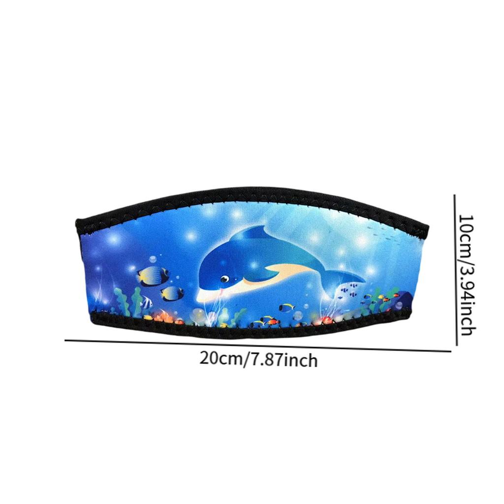 Neoprene Diving Strap Cover Mask Straps Hair Protective Wrap for Men And Women Diving Snorkeling Swimming