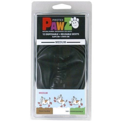 Buty ochronne dla psa - Protex Pawz - Czarny - Rozmiar M - Wytrzymałe - Wygodne
