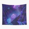 Jellyfish Tapestry Universe Colorful Sea Marine Life Tapestry Bedroom Apartment Dorm Living Room Decor To Hanging Tapestries