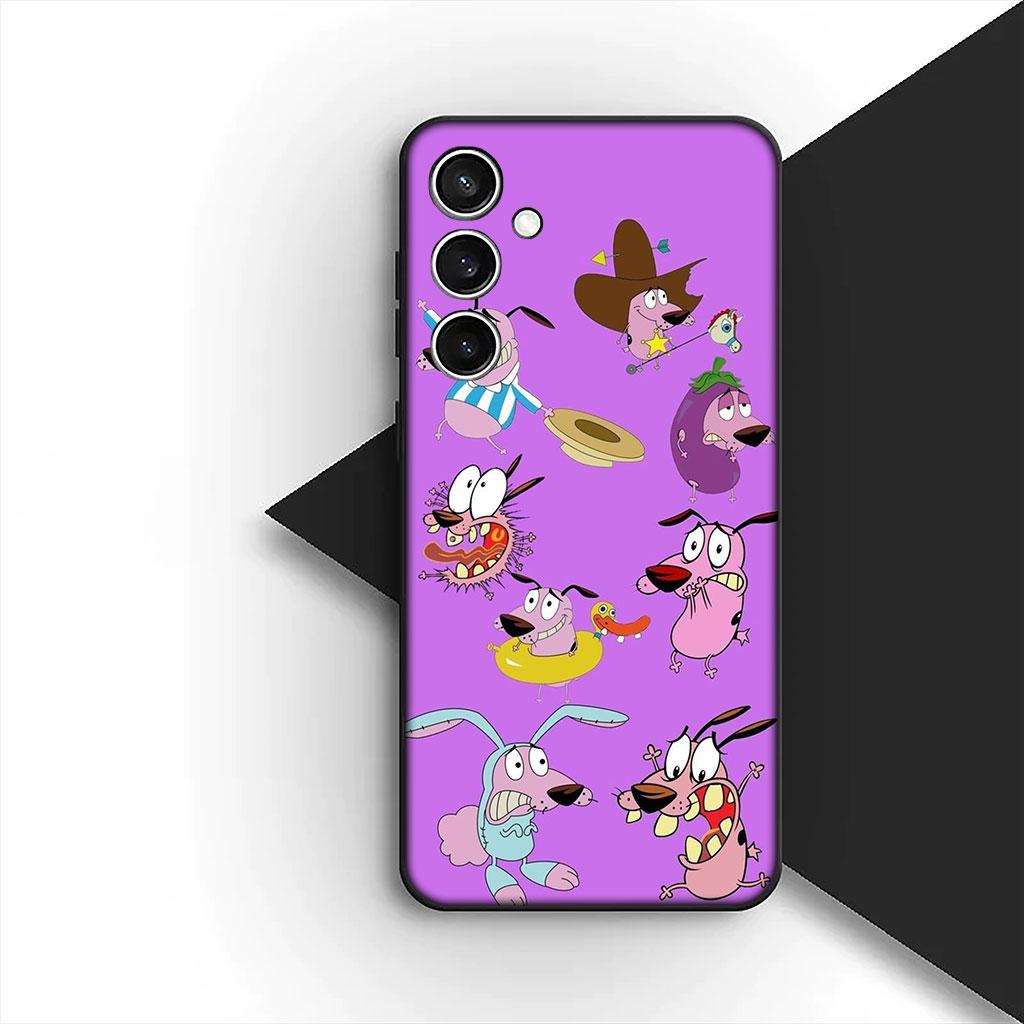 Phone Cover for Apple iPhone 17 Air 12 13 Pro Max Mini ProMax 7 + 8 Plus 7+ 8+ Soft Case Anime C-Courages C-Cowardlys Dog
