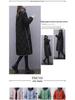 2023 Autumn/Winter Women's Mid-Length Korean Plus Size Lightweight Down Cotton Coat Jacket