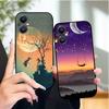 For Oppo Reno 7 8 Lite Reno7 Z 5G Case F21 Pro 5G CPH2341 Stylish Painted Cover Soft Silicone TPU Phone Cases For Oppo A96 5G