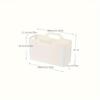 Large Soft PP Portable Storage Basket, Transparent Multifunctional Desktop and Bathroom Organizer for Household Cabinets, Sundries