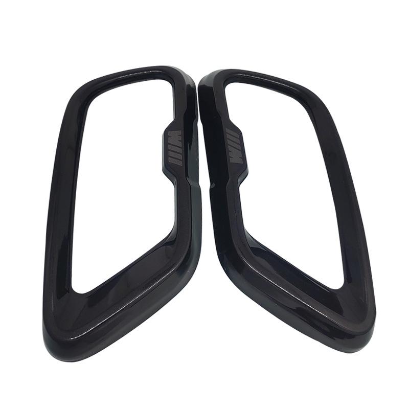 BMW X5/X6/X7 Stainless Steel Black Exhaust Tailpipe Cover (19-21)