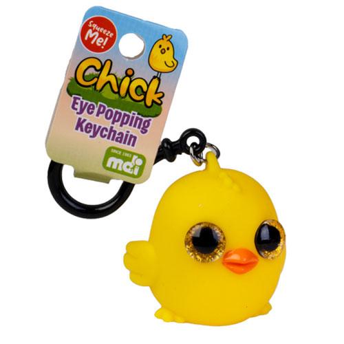 Clip-on Eye Popping Keychain (Chick)
