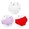 3Pcs/Set Women Cotton Briefs Solid Color Panties Comfortable Mid Rise Underpants Breathable Daily Girls Underwear