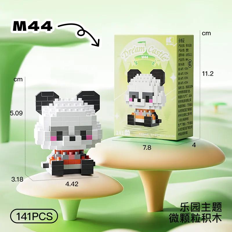 Disney Princess Micro Building Blocks Mickey Mouse Winnie Friend Figure Donald Duck 60 Style Assembled Mini Brick Toys For Kids