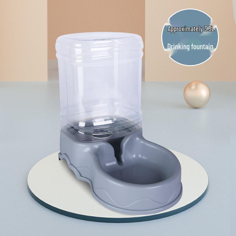 Automatic Pet Water & Food Dispenser Set - 3.5L Capacity for Cats & Dogs