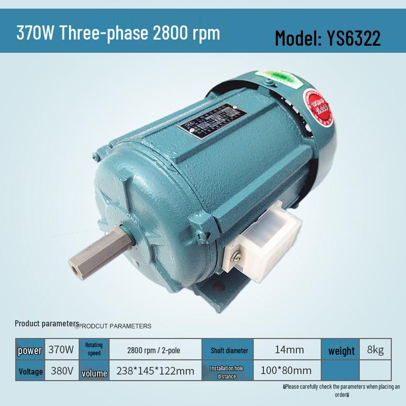 Single/Three-phase All-copper AC Motor for Small Bench Drill