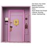 Wall Mount Key Holder Cute Door Frame Key Organizer with Multiple
