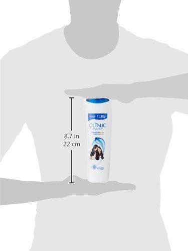 Clinic Plus Strong & Long Shampoo 340ml | With Milk Protein & Multivitamins | Nourishes Roots For Healthy Hair Growth