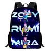 Kpop Witch Hunter Group Schoolbag High Definition Printing Casual Light Backpack Primary School