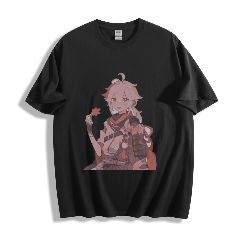 

Genshin Impact Kaedehara Kazuha T-Shirt - Autumn Breeze Design Unisex Tee L