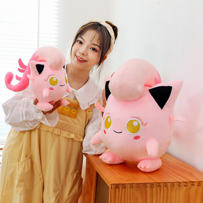 Jigglypuff Toy Plush Cartoon Stuffed Animal Doll Anime Gift Decoration